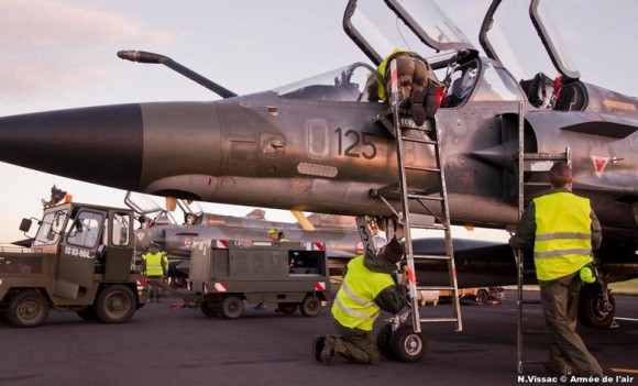 Mirage 2000N no Joint Warrior 13-2 - foto Força Aérea Francesa