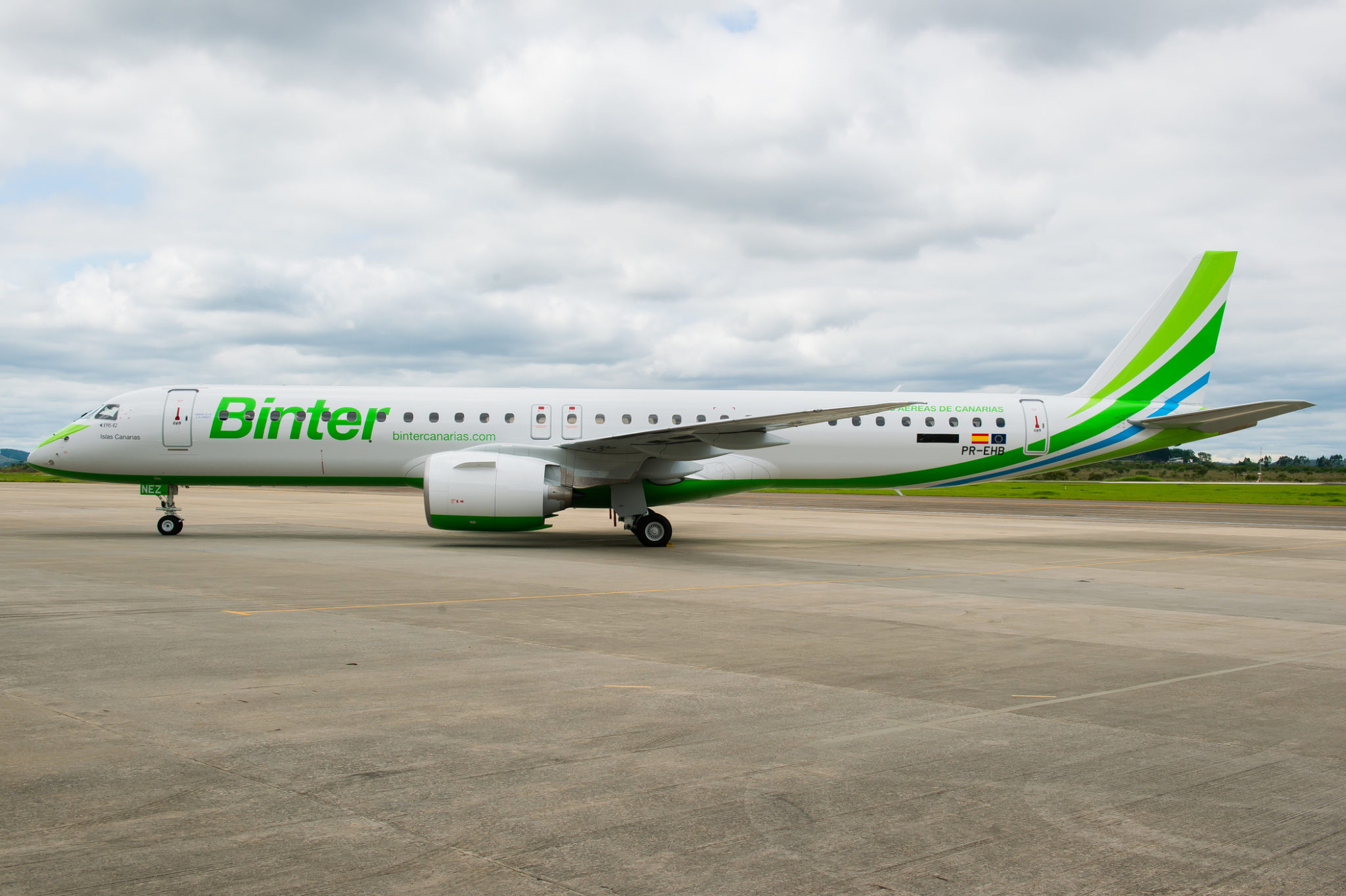 Embraer Confirma Encomenda Da Binter Para Cinco Aeronaves E195 E2