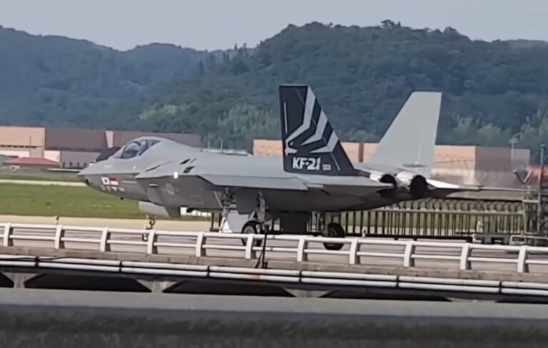 VÍDEO Caça sul coreano KF 21 Boramae em teste de solo Poder Aéreo