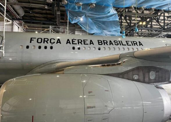 Mais imagens do primeiro KC 30 A330 da Força Aérea Brasileira Poder