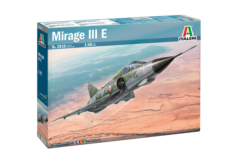 MODELISMO Dassault Mirage IIIE da Italeri Poder Aéreo Aviação