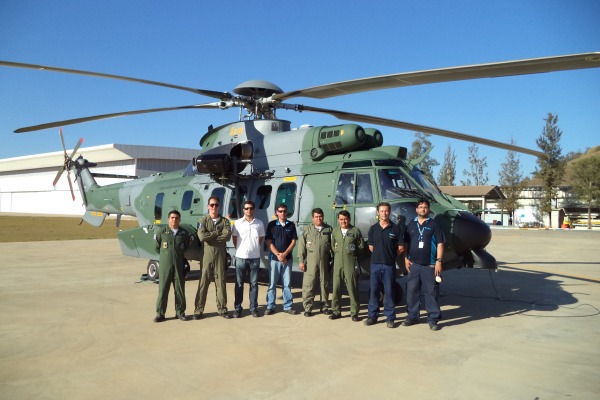 Esquadrão Falcão celebra 10 anos de operação do H-36 Caracal na