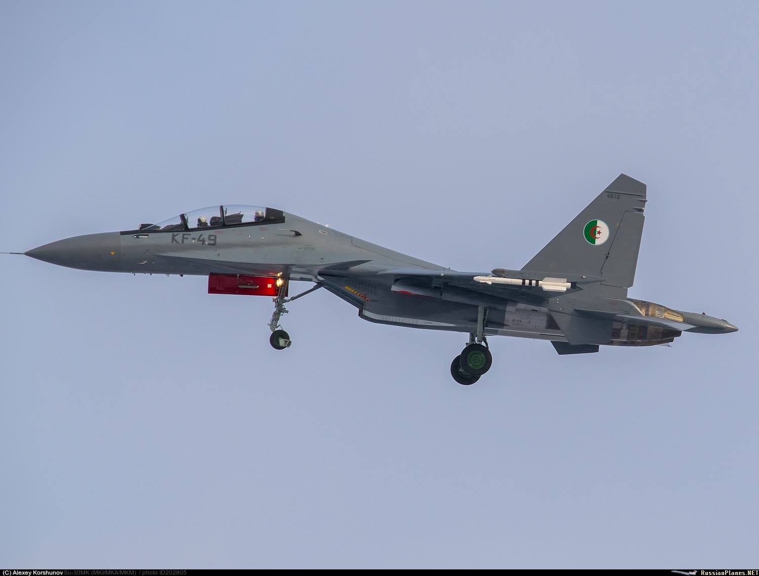 Os Sukhoi Su-30МКA da Força Aérea da Argélia - Poder Aéreo ...