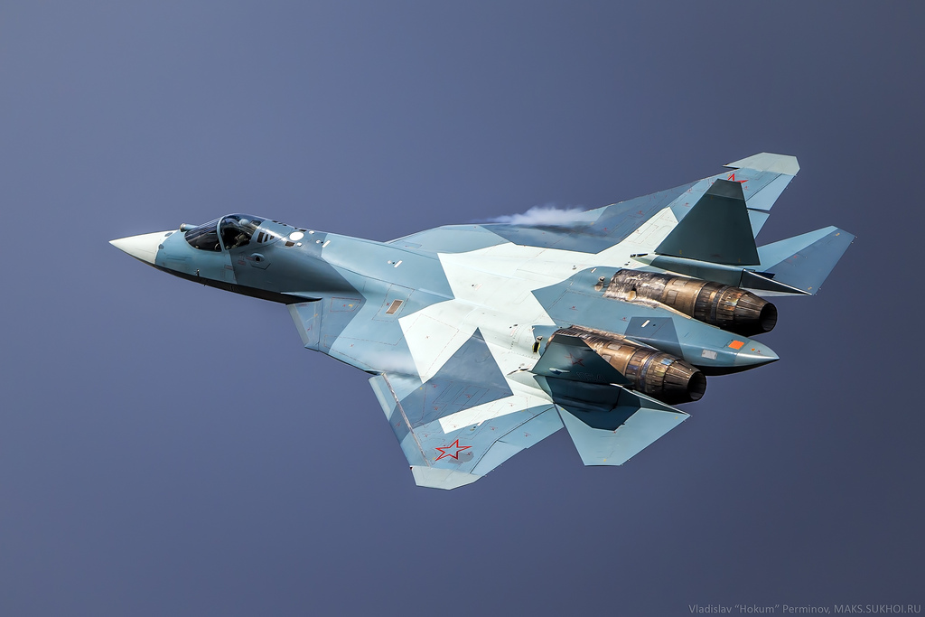 Novo caça russo traz inovações aerodinâmicas e inteligência