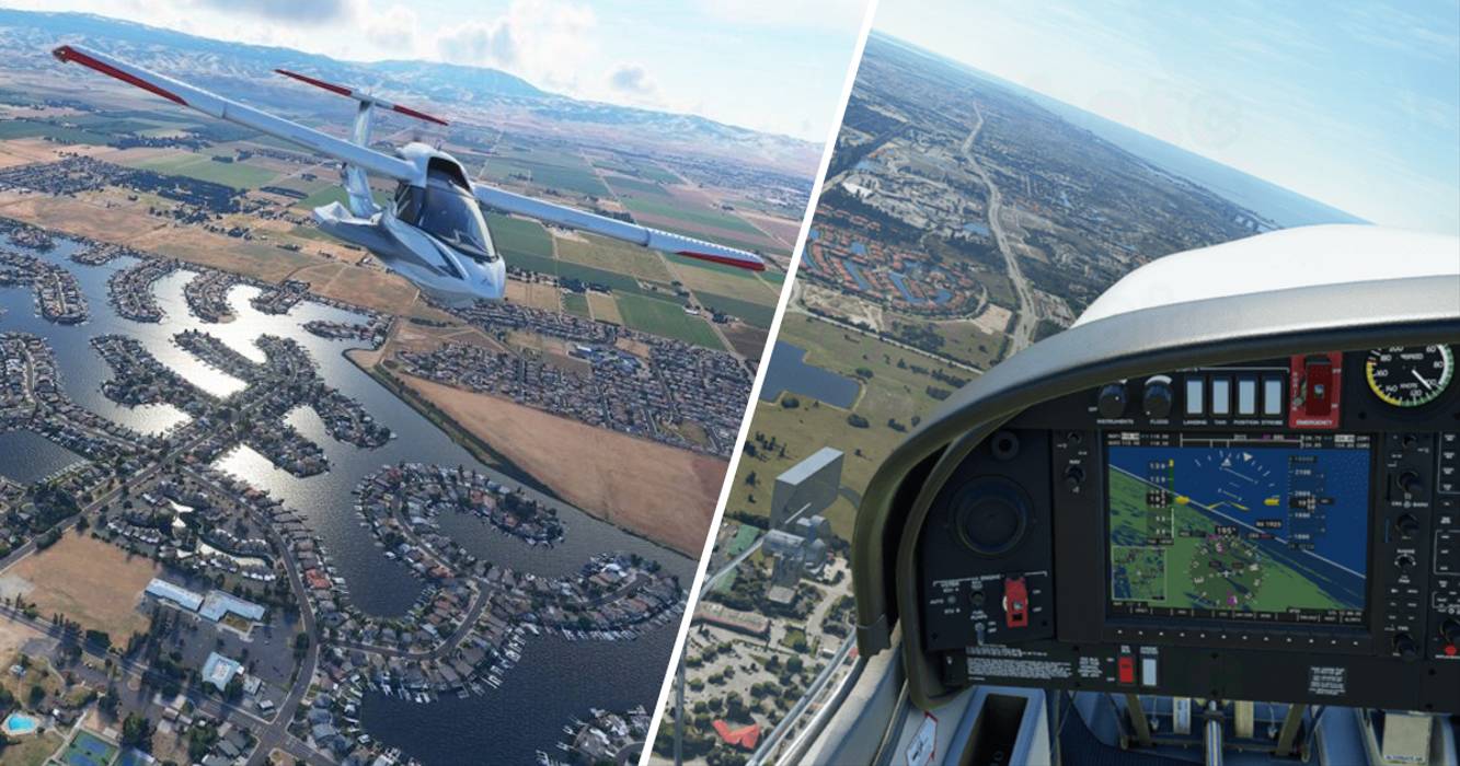 Novo Microsoft Flight Simulator inclui todos os aeroportos da Terra