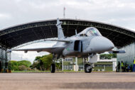 Caça Gripen brasileiro no Programa Domingo Espetacular