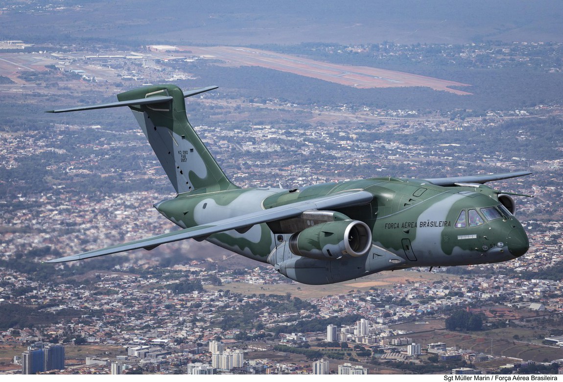 Torna-se conhecido o dia de chegada ao Brasil do novo maior avião da Força  Aérea Brasileira