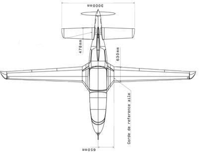 Bd 5 самолет чертежи