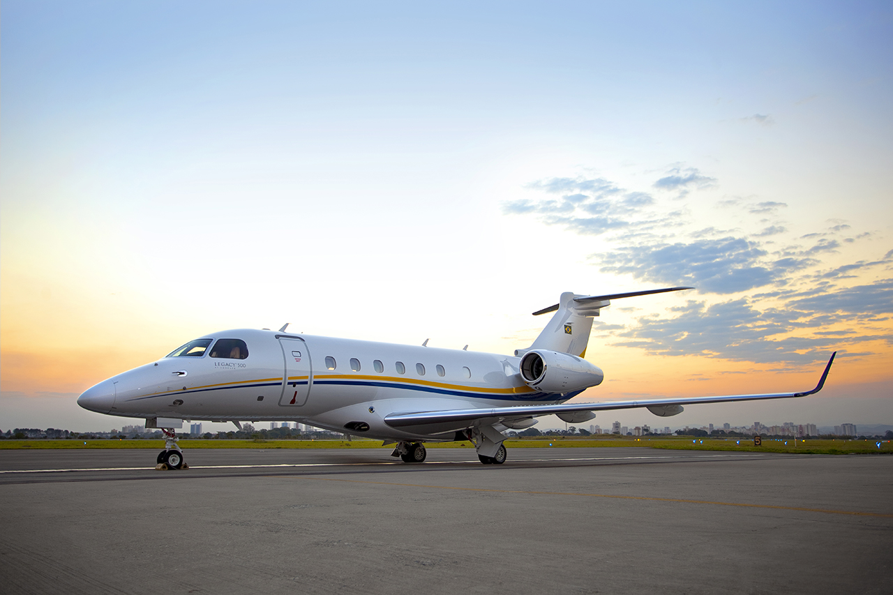 Embraer Entrega Primeiro Jato Executivo Legacy 500 Poder Aéreo