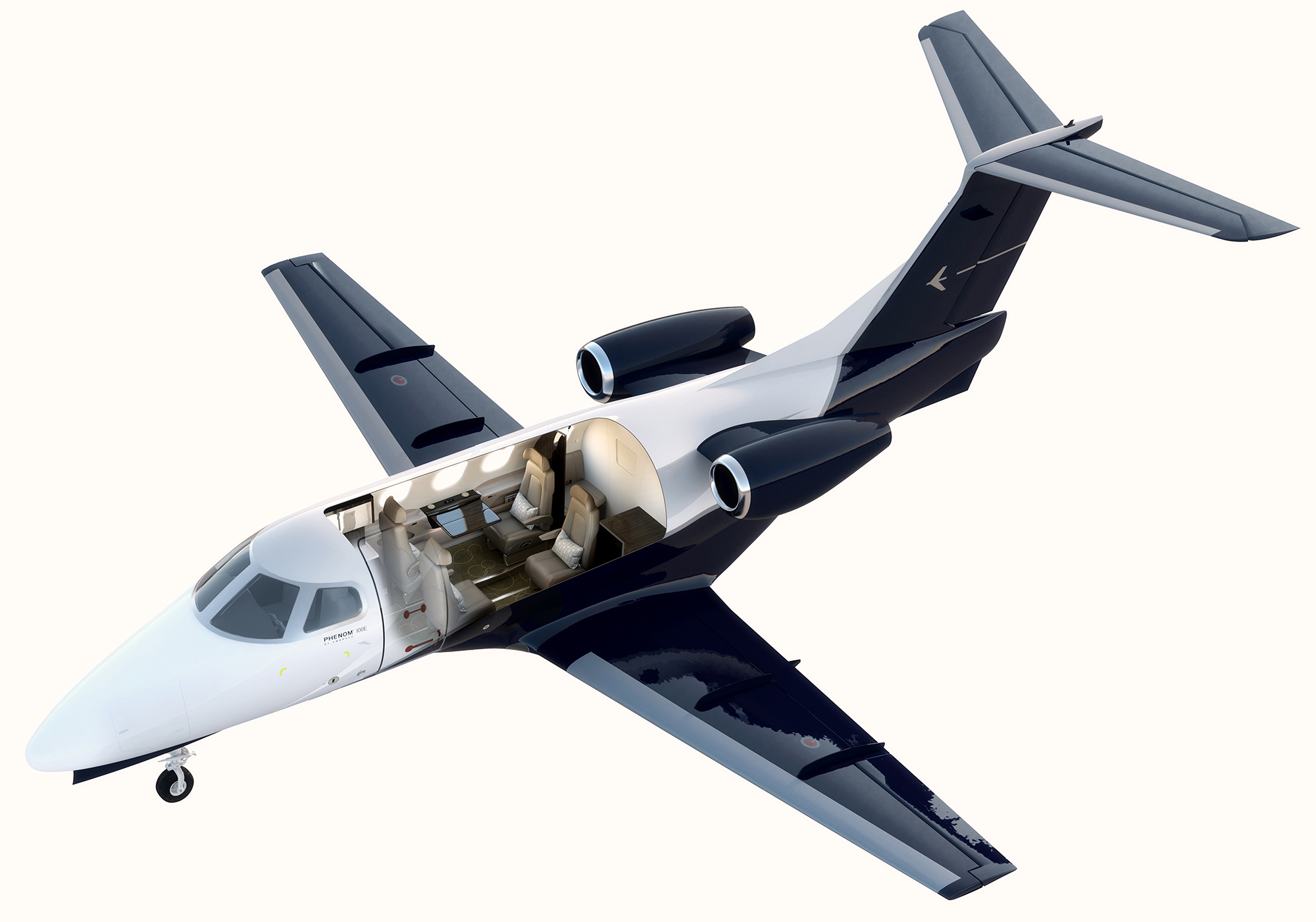 Embraer Phenom 300 Cutaway