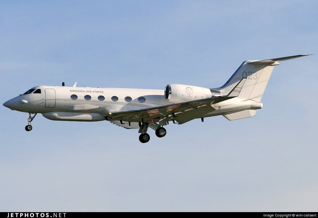 Gulfstream s102b. Gulfstream IV S-102b Швеции. S102b Korpen. Gulfstream IV разведчик.